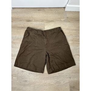 Cabela's Casuals Brown Stretch Fit Brown Canvas Shorts Size 38